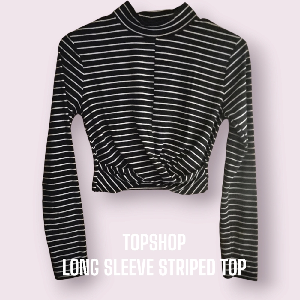 TOPSHOP striped longsleeve
